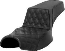 SADDLEMEN Step-Up Seat - Front Lattice Stitch - Extended Reach - Challenger '20-'24 I20-06E-172