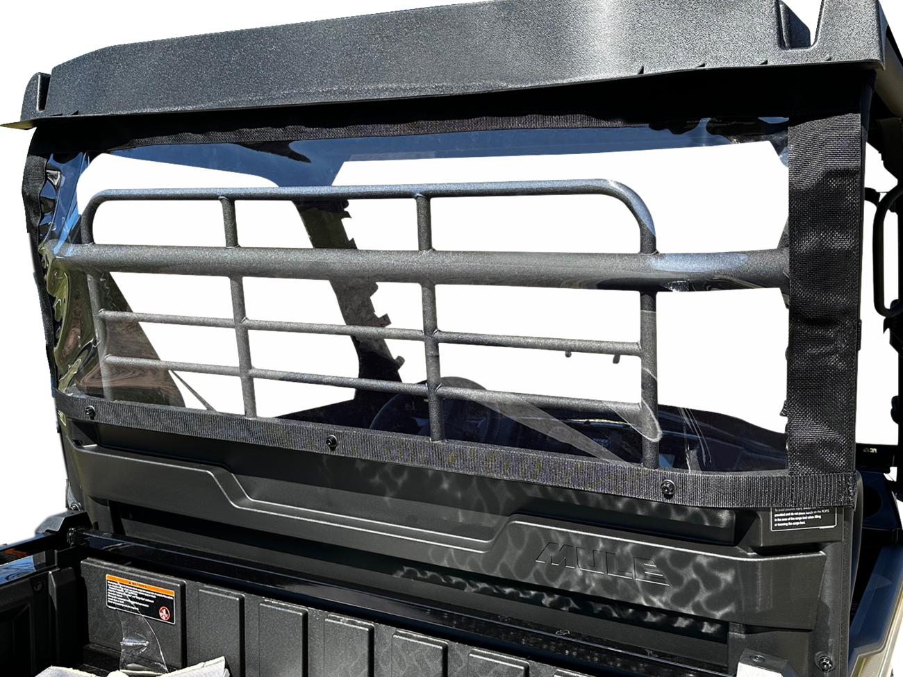 MOOSE OFFROAD Rear Windscreen - Mule Pro MX KMMXRW-11