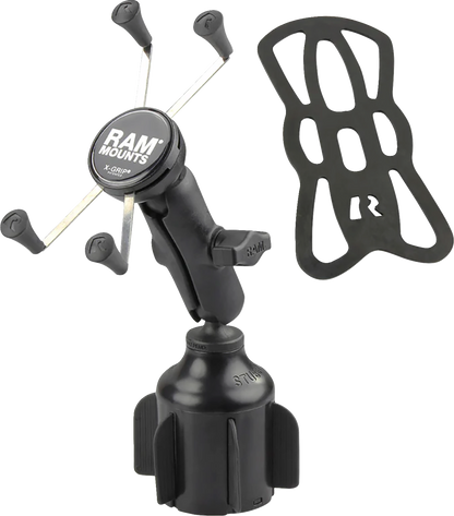 RAM MOUNTS X-Grip® Large Phone Mount with Stubby™ Cup Holder Base RAP-B-299-4-UN10U