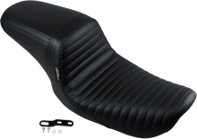 LE PERA Kickflip Seat - Pleated - Black - FXD '96-'03 LN-591PT