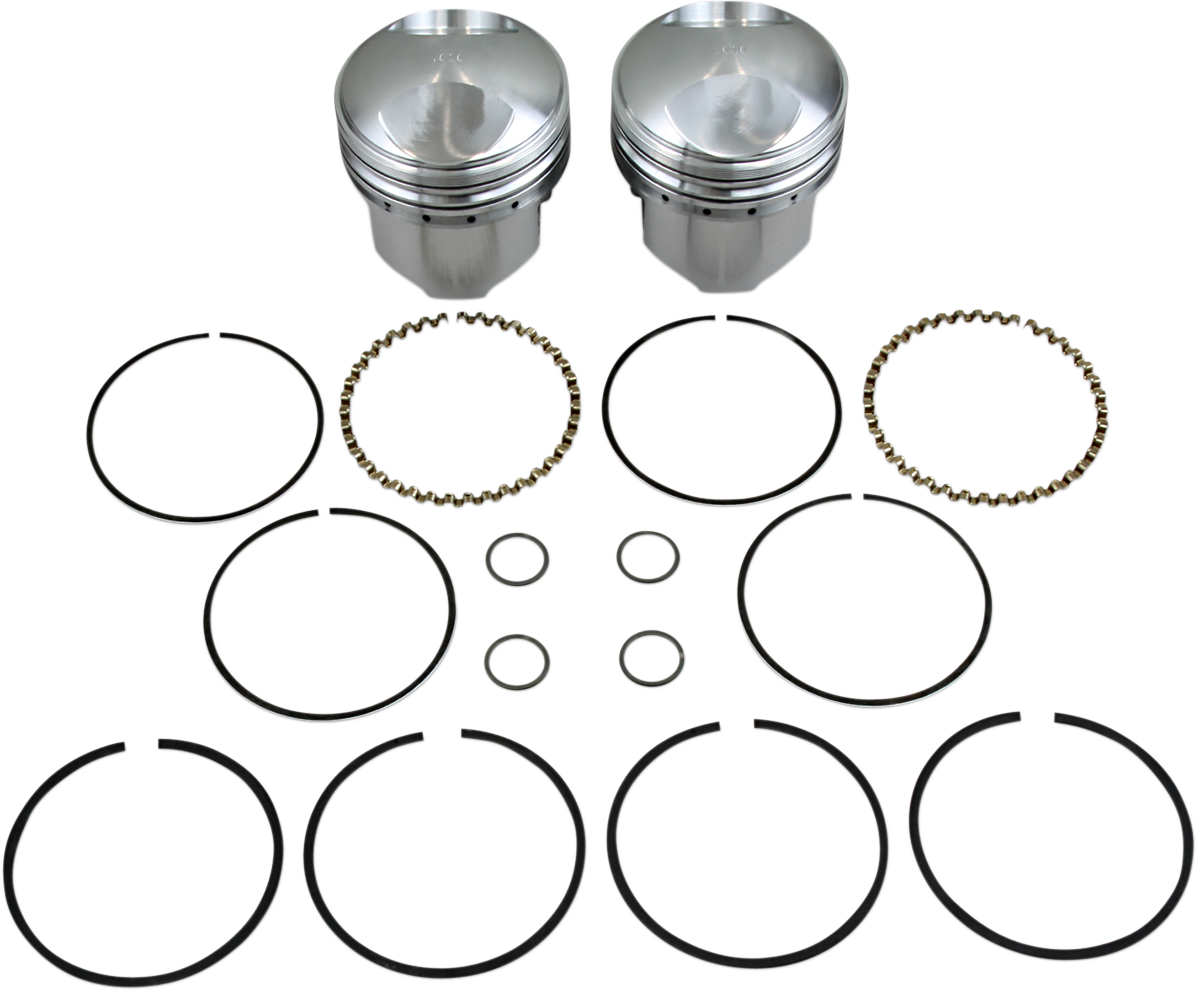 KB PERFORMANCE Piston Kit - +0.010" - 74" Big Twin KB263.010