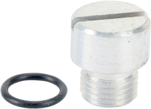 COLONY Oil Screen Plug - Cadmium - Big Twin 9645-2