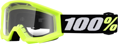 Strata Mini Goggle Yellow Clear Lens