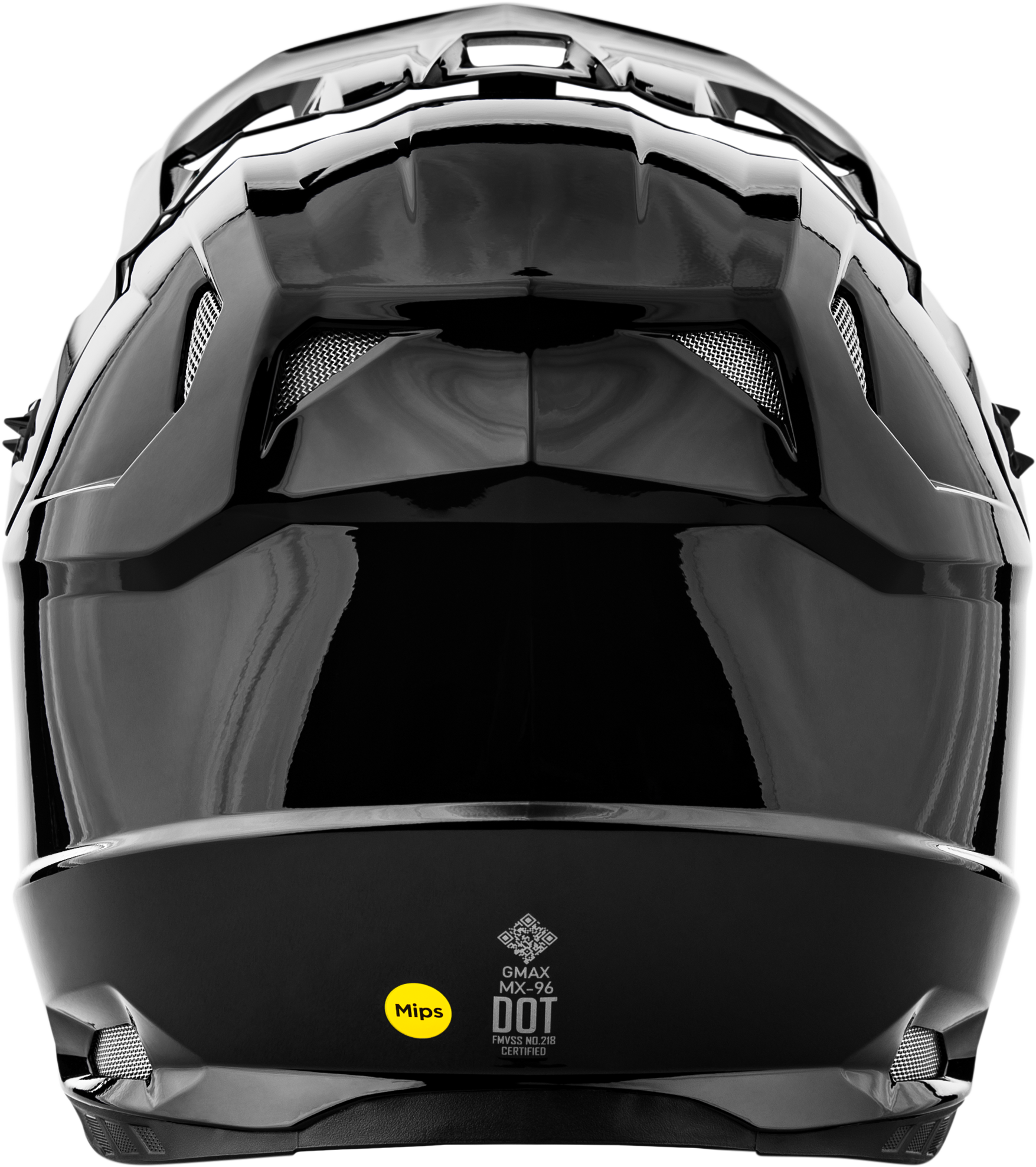 Mx 96 Solid Helmets Black Lg