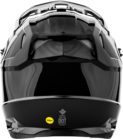Mx 96 Solid Helmets Black Xl