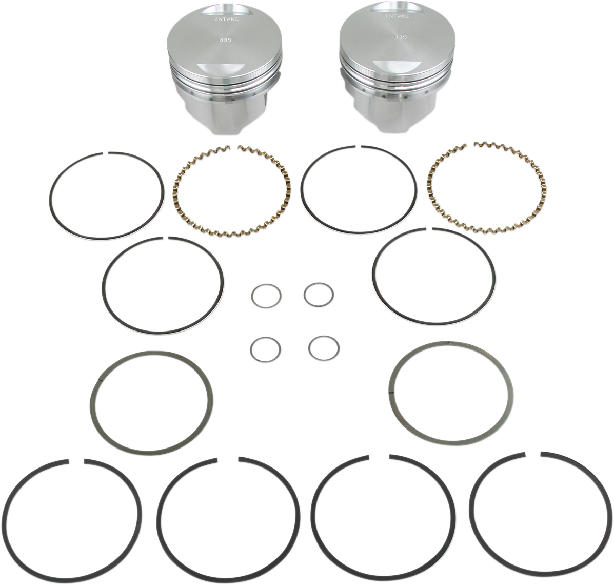 KB PERFORMANCE Piston Kit - 3.498" +0.005" - 9.0:1 CR - XL1200 KB295.005