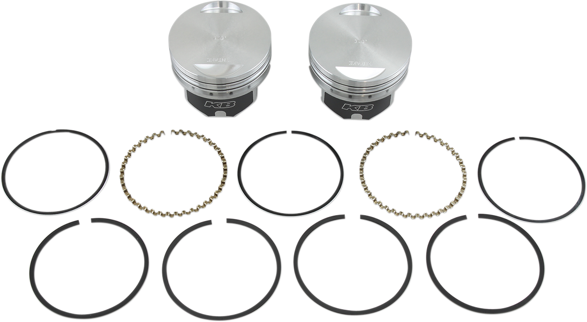 KB PERFORMANCE Piston Kit - 3.498" +0.010" - 9.0:1 CR - XL1200 KB295.010