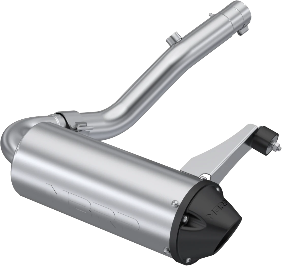 Single Slip On System W/ 5" Performance Muffler Blk Tip
