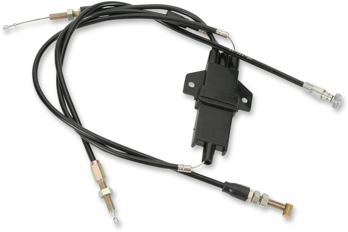 PARTS UNLIMITED Black Vinyl Throttle Cable - Bombardier 05-13933