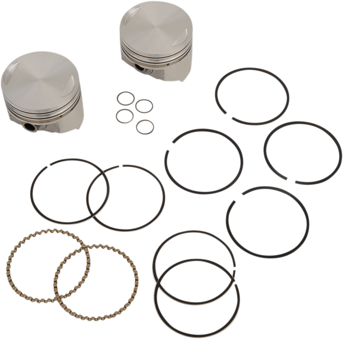KB PERFORMANCE Piston Kit - +0.010" - 80" Evolution Big Twin KB258.010