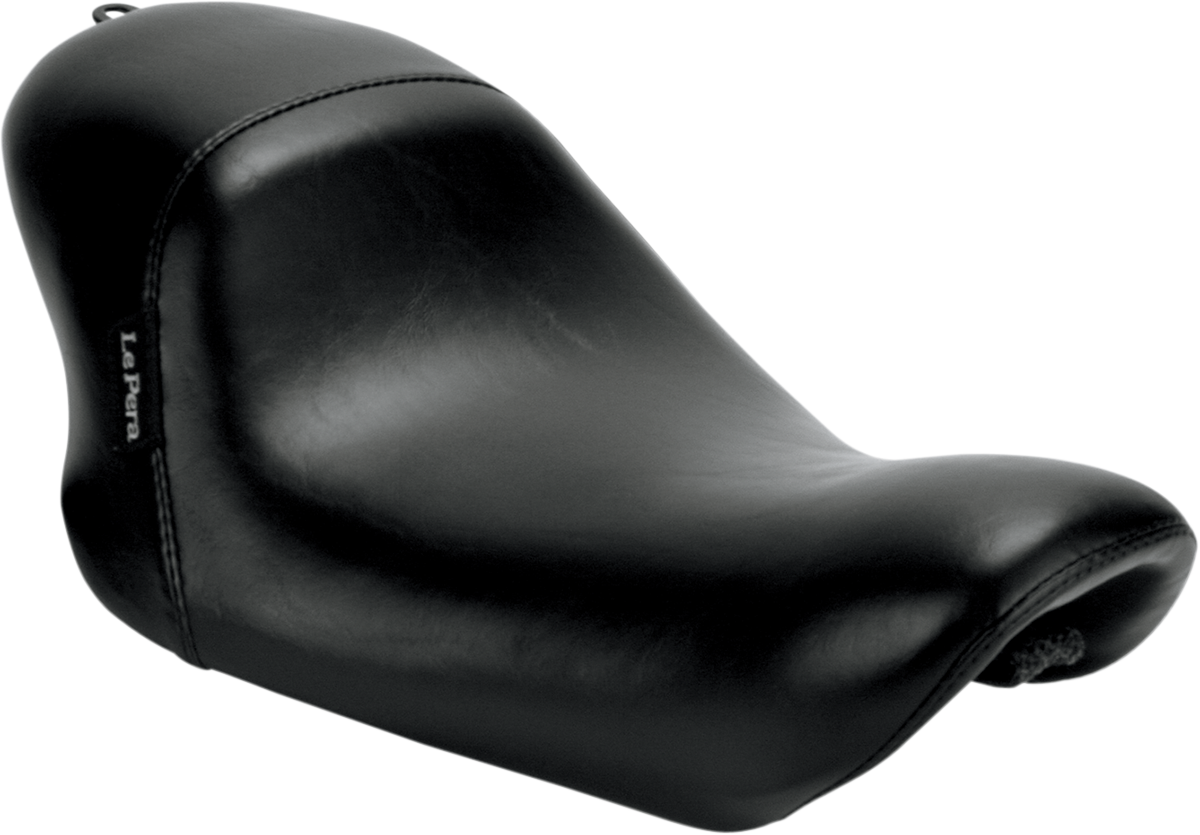 LE PERA Bare Bones Solo Seat - Smooth - Black - XL '07-'09 LFK-006
