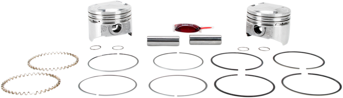 KB PERFORMANCE Piston Kit - Standard - 80" Evolution Big Twin KB266.STD