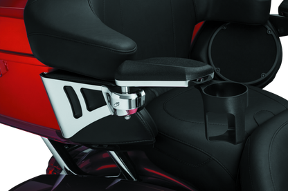Kuryakyn Passenger Armrests 14-Up Touring and Tri Glide Chrome