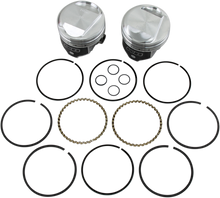 KB PERFORMANCE Piston Kit - +0.010" - 80" Evolution Big Twin KB266.010