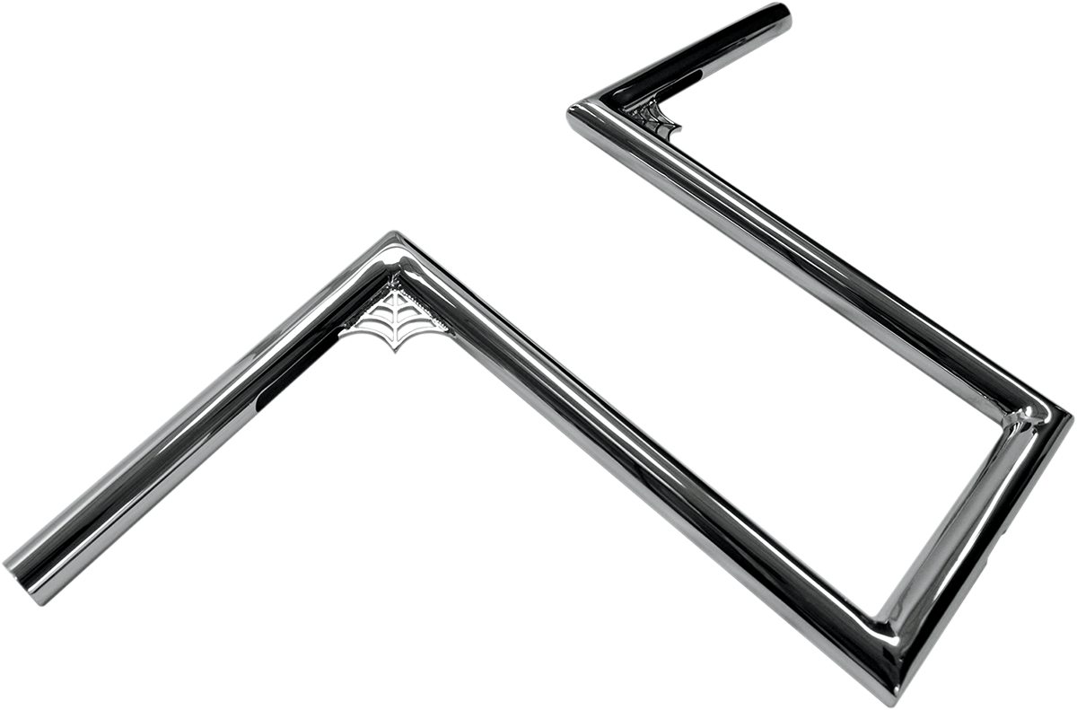 LA CHOPPERS 1" Old School Handlebar - Web Z - 12" - Chrome LA-7380-W12