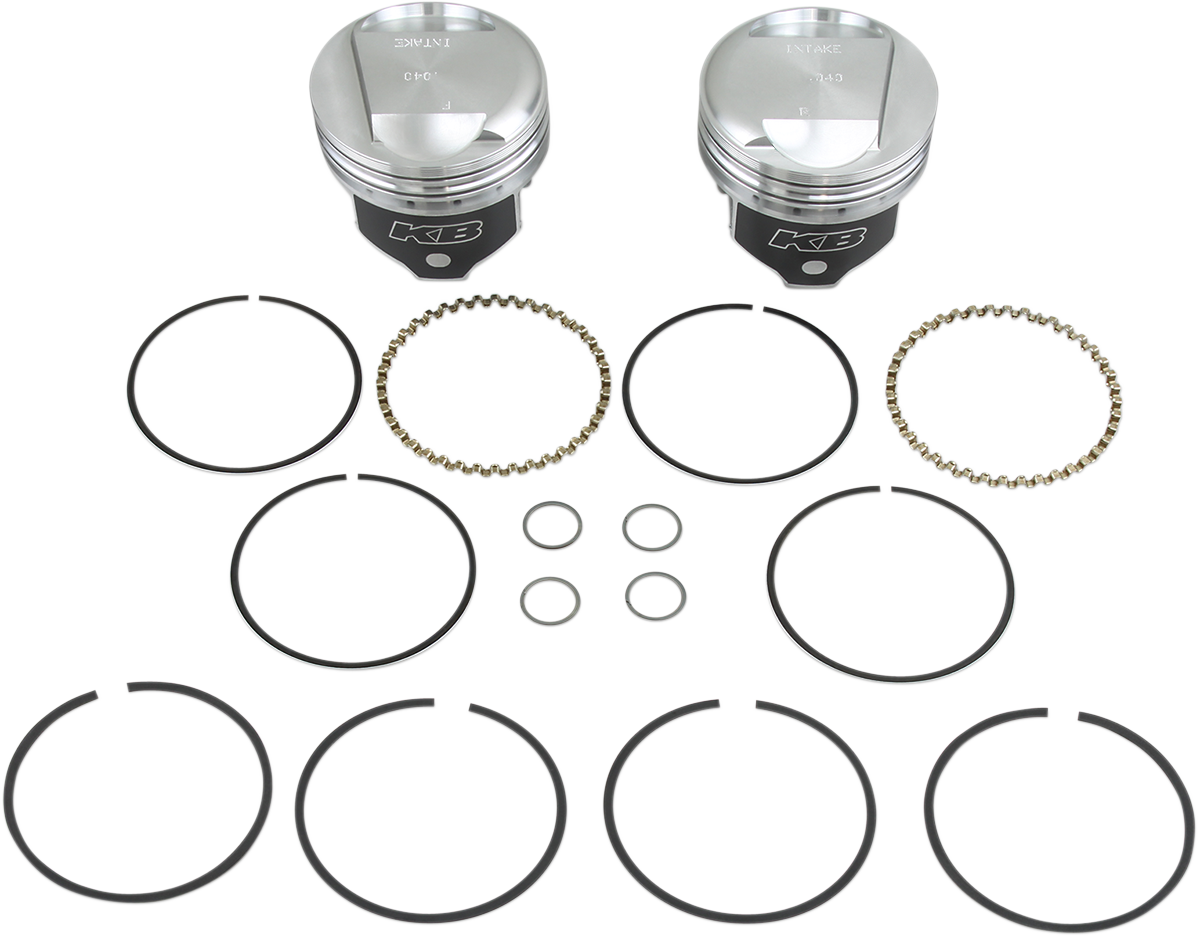 KB PERFORMANCE Piston Kit - +0.040" - 80" Evolution Big Twin KB266.040