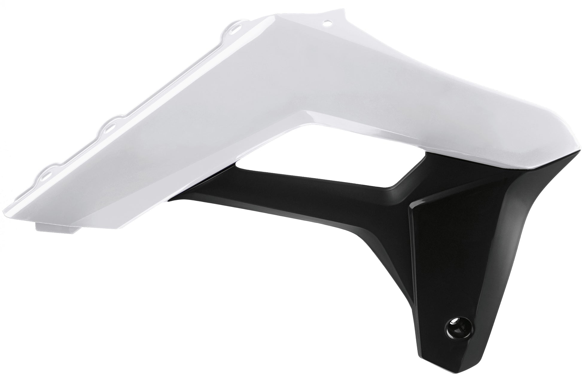 Radiator Scoops White/Black Sherco