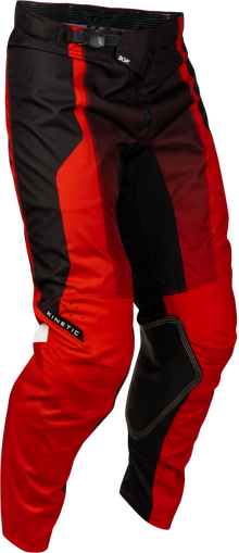 Kinetic Fade Pants Red/Black/White Sz 40