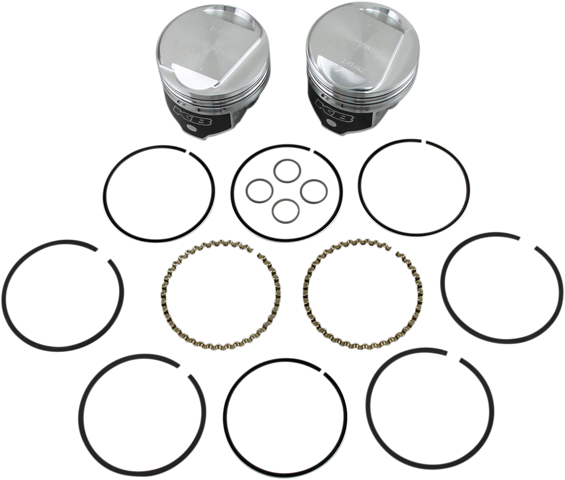 KB PERFORMANCE Piston Kit - Standard - 80" Evolution Big Twin KB305.STD