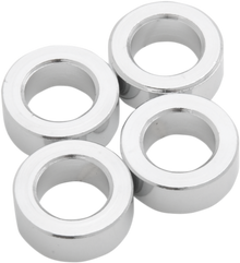 CHRIS PRODUCTS Turn Signal Spacers - Chrome - 1/4" - 4 Pack 0531-4