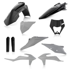 Full Plastic Kit Ktm Grey/Black