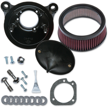 S&S CYCLE Super Stock™ Stealth Air Cleaner Kit - Black 170-0300B