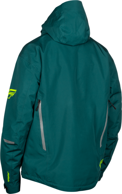 Incline Jacket Teal/Black 3x