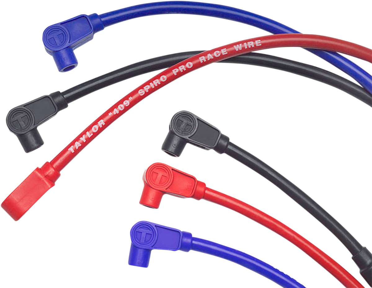 SUMAX Spark Plug Wire - 10.4 mm - Red - '80-'98 FL S49233