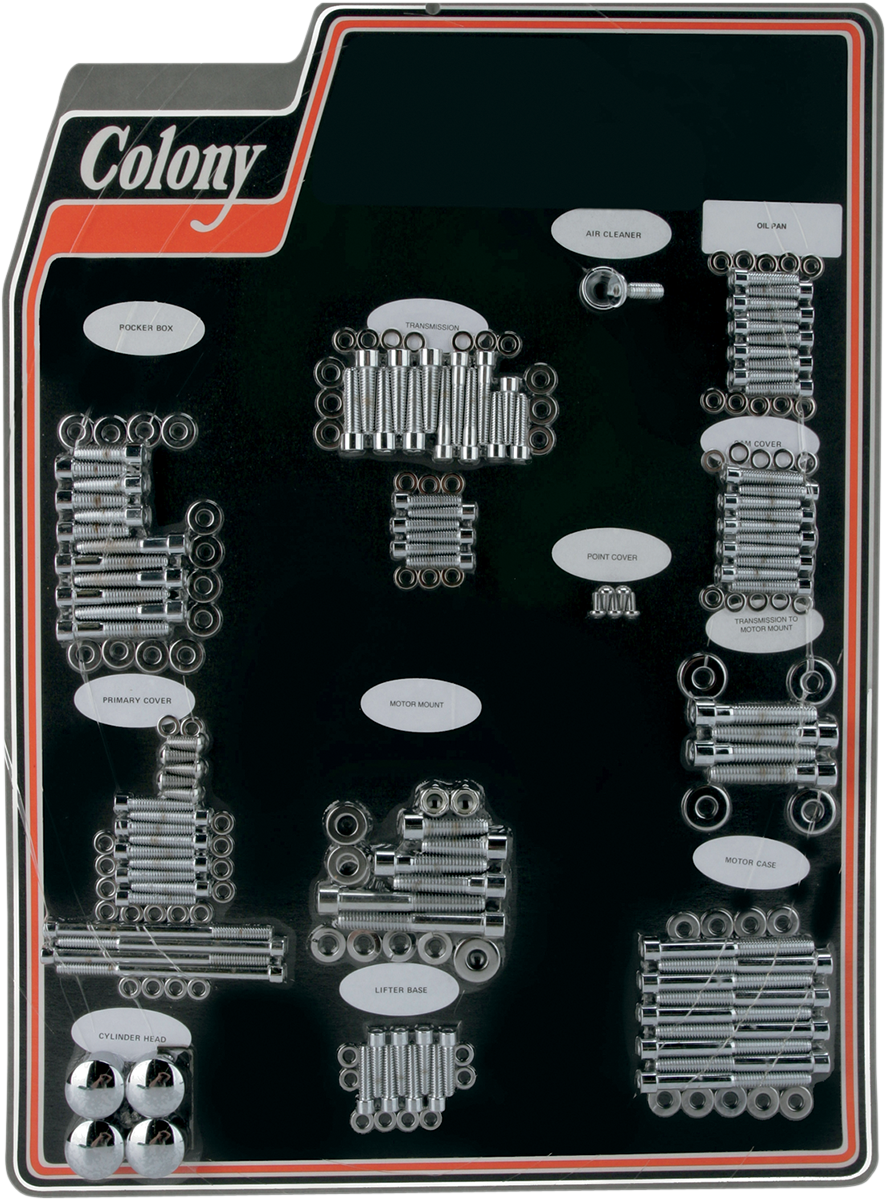 COLONY Bolt Kit - Complete/Motor - Allen/SHOW- Dyna 1023-P