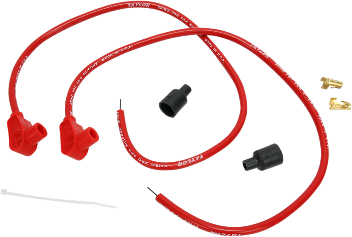 SUMAX Spark Plug Wire - 90° - Red - Universal S76281