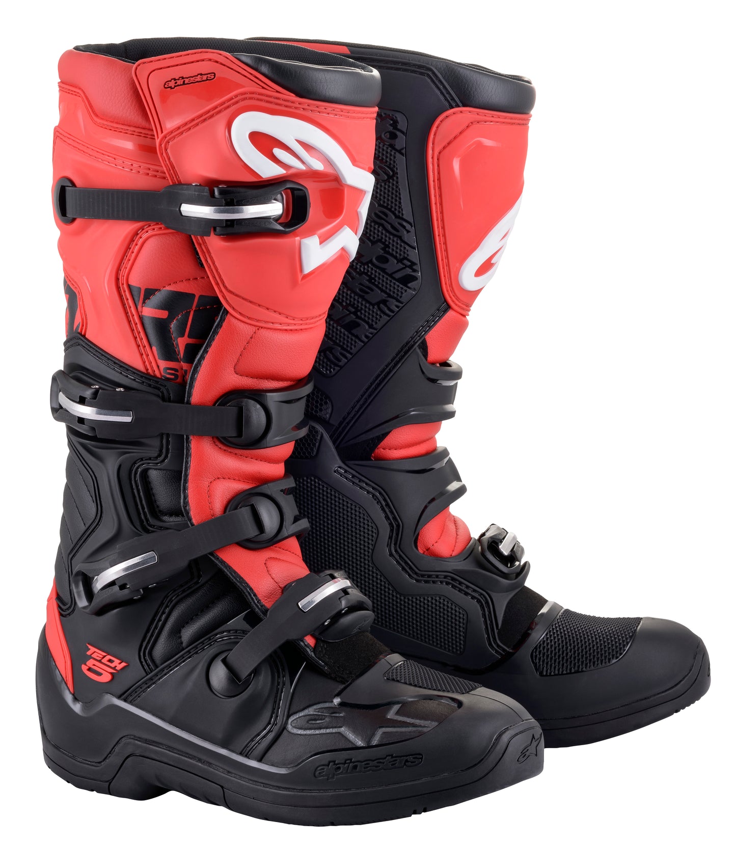 Tech 5 Boots Black/Red Sz 05