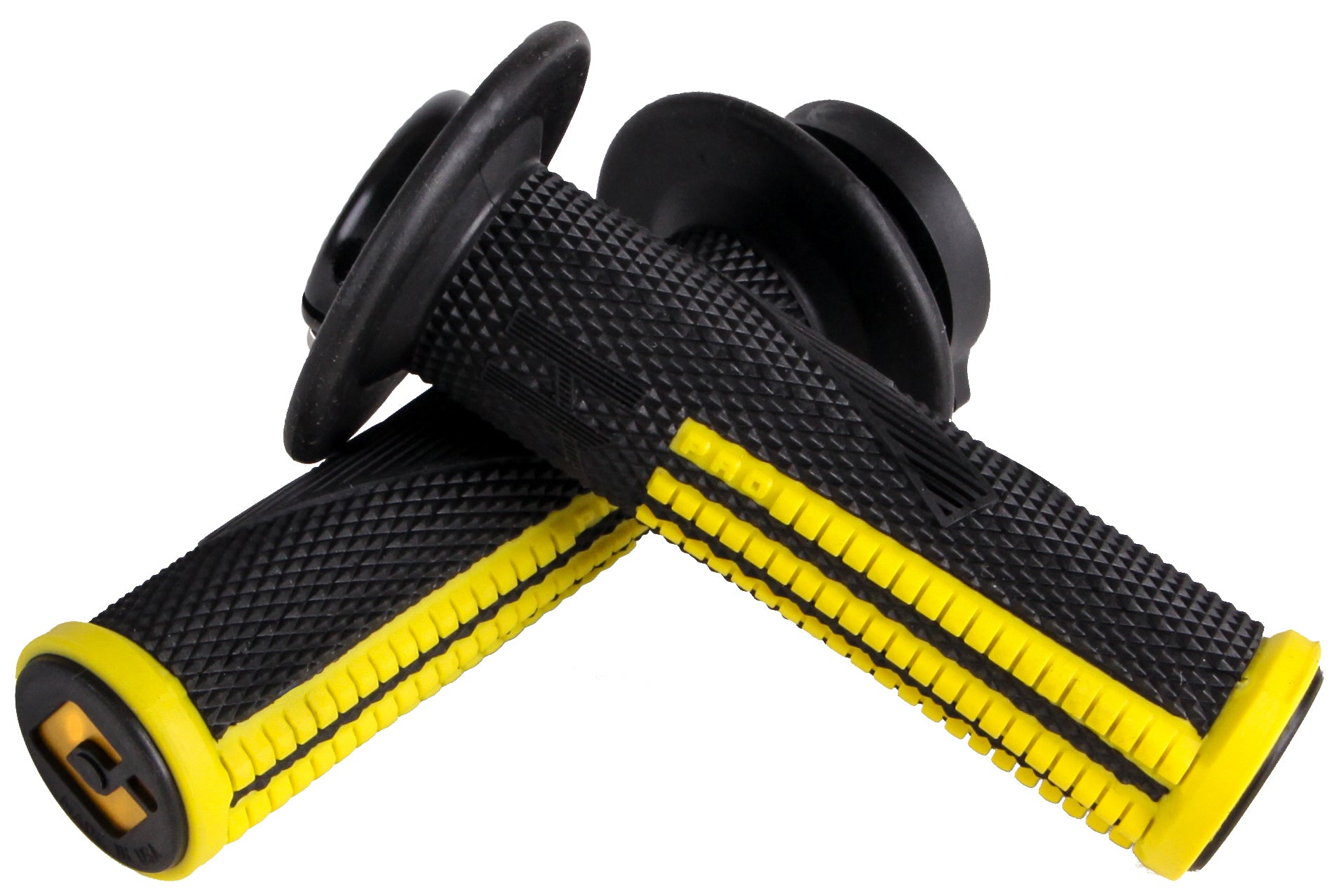 Emig Prov2 Lock On Grip Black/Yellow