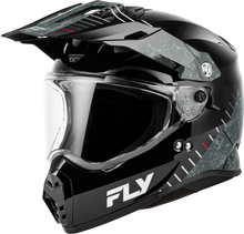 Fly Trekker Granite Helmet Black/Grey 2x
