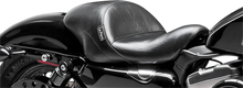 LE PERA Aviator Up Front Solo Seat - Smooth - Black - XL '04-'22 LFU-316