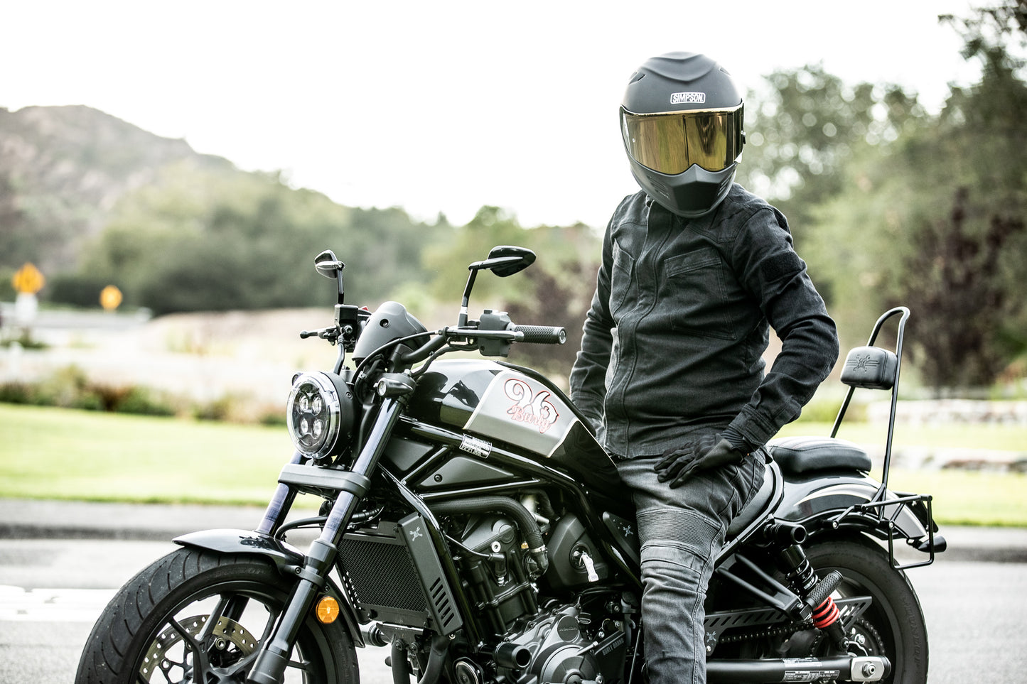 Saddlebag Mount Set Pr Black