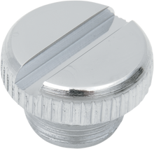 COLONY Transmission Plug - Chrome - Slotted 9400-1