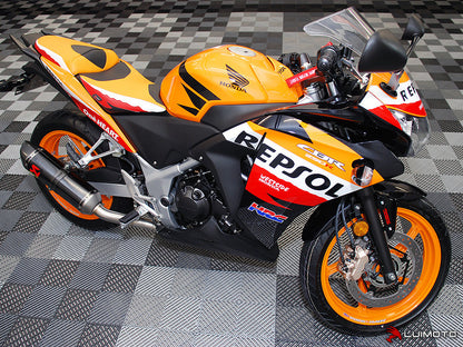 LUIMOTO (Limited Edition) Passenger Seat Cover for the HONDA CBR150R / CBR250R (10-14)