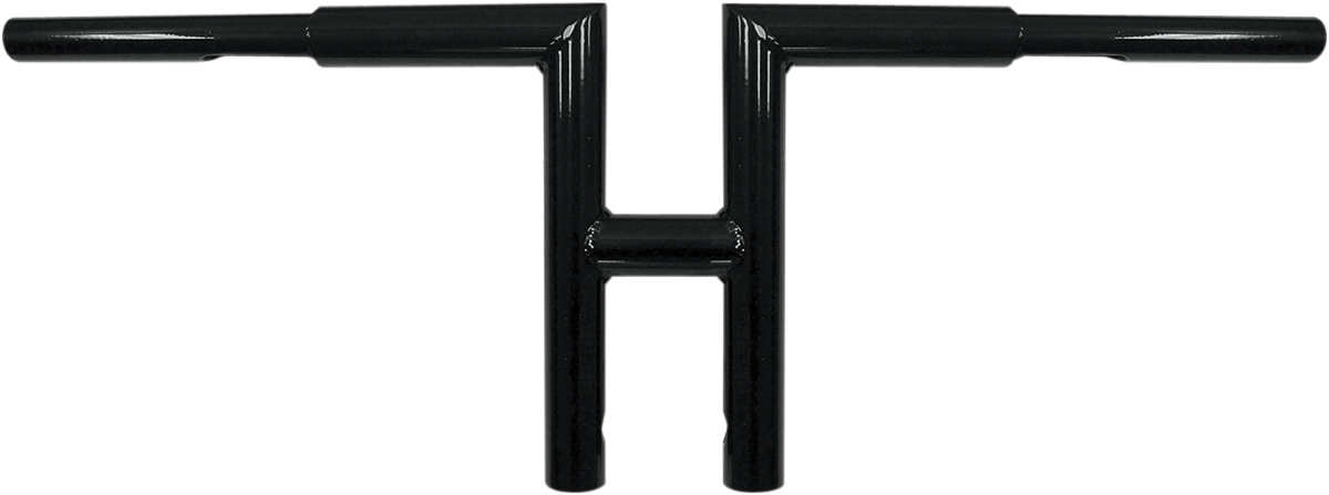 LA CHOPPERS 1-1/4" Miter-T Handlebar - 10" - Black LA-7386-10B