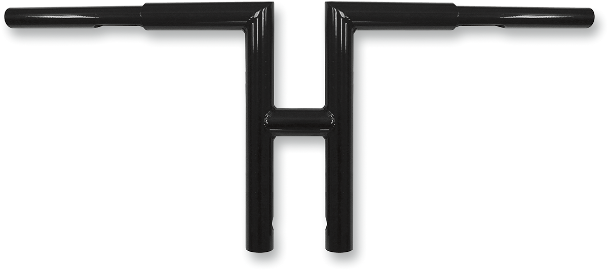LA CHOPPERS 1-1/4" Miter-T Handlebar - 12" - Black LA-7386-12B