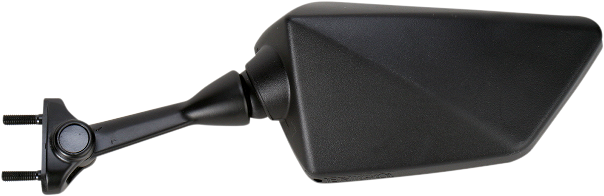 EMGO Mirror - Side View - Polygon - Black - Left 20-43092