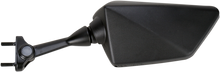 EMGO Mirror - Side View - Polygon - Black - Left 20-43092
