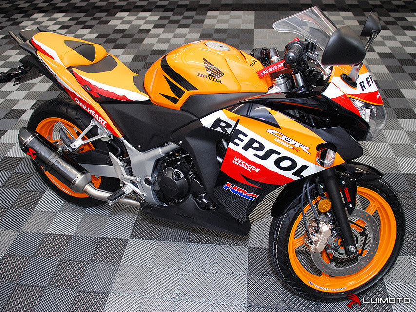 LUIMOTO (Limited Edition) Rider Seat Cover for the HONDA CBR150R / CBR250R (10-14)