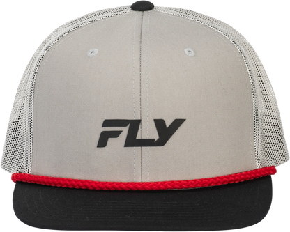 Fly Trucker Hat Grey