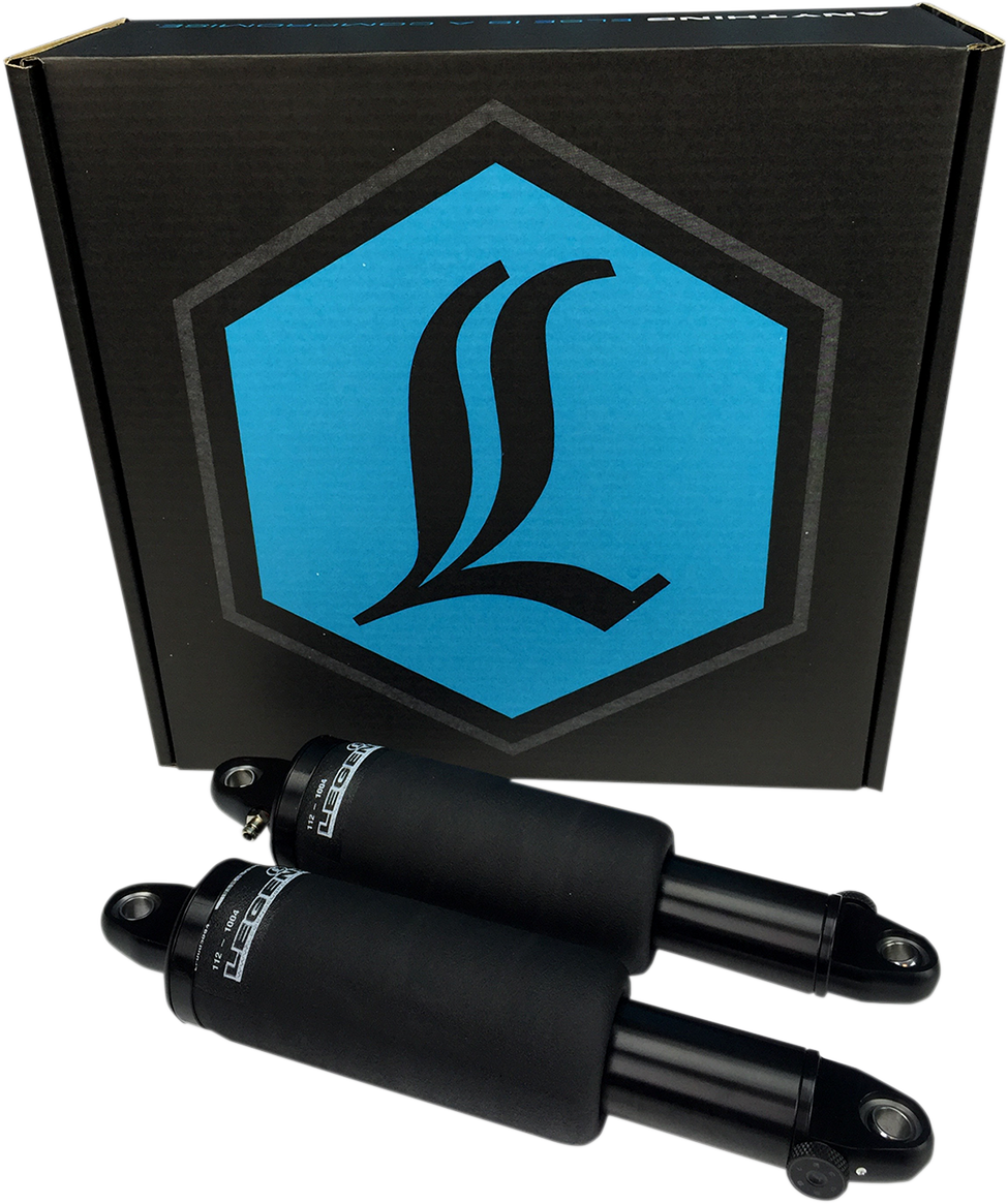 LEGEND SUSPENSION AIR-A FL Adjustable AIR Suspension - Black Handlebar Control - FLTRX/U 1311-0151