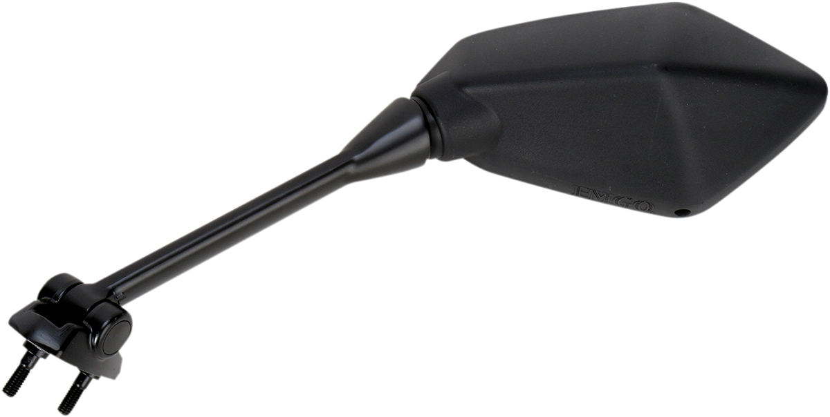 EMGO Mirror - Side View - Polygon - Black - Left 20-49212