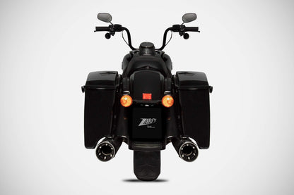 Zard Dual Slip-on Exhaust System for Harley Davidson Grand American Touring Motorcycles (114cc engines - Glides and Road King - 2021+)