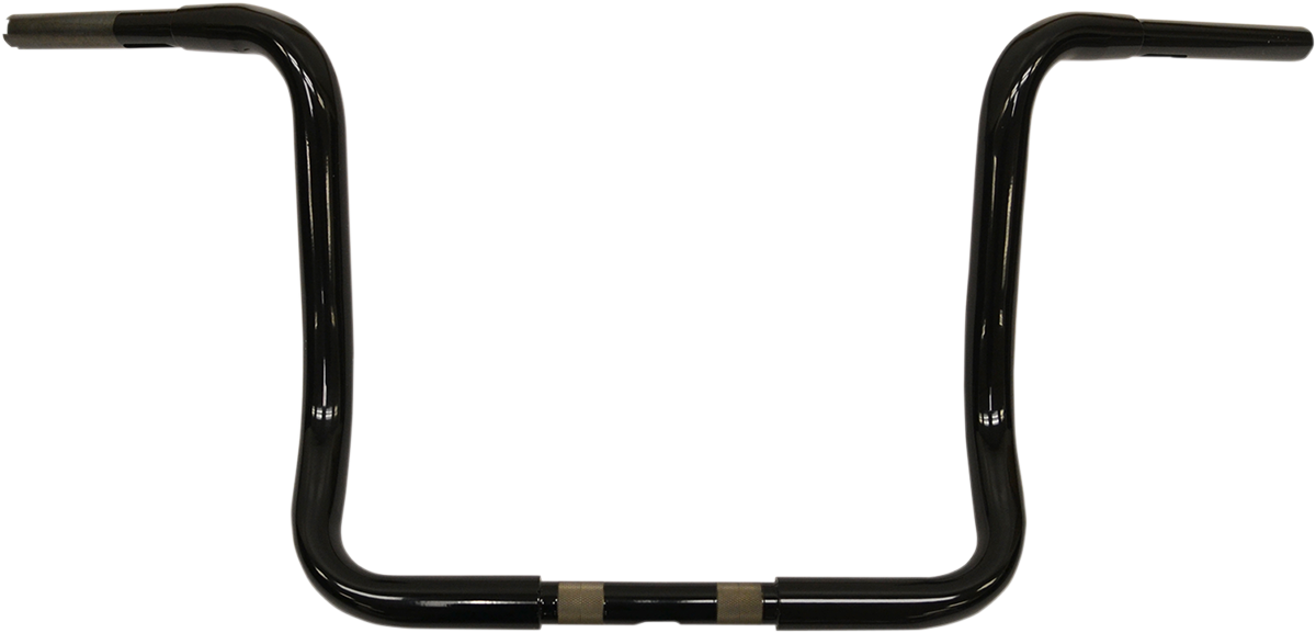 LA CHOPPERS 1-1/4" Touring Ape Hanger Handlebar - 12" - Black LA-7321-12B