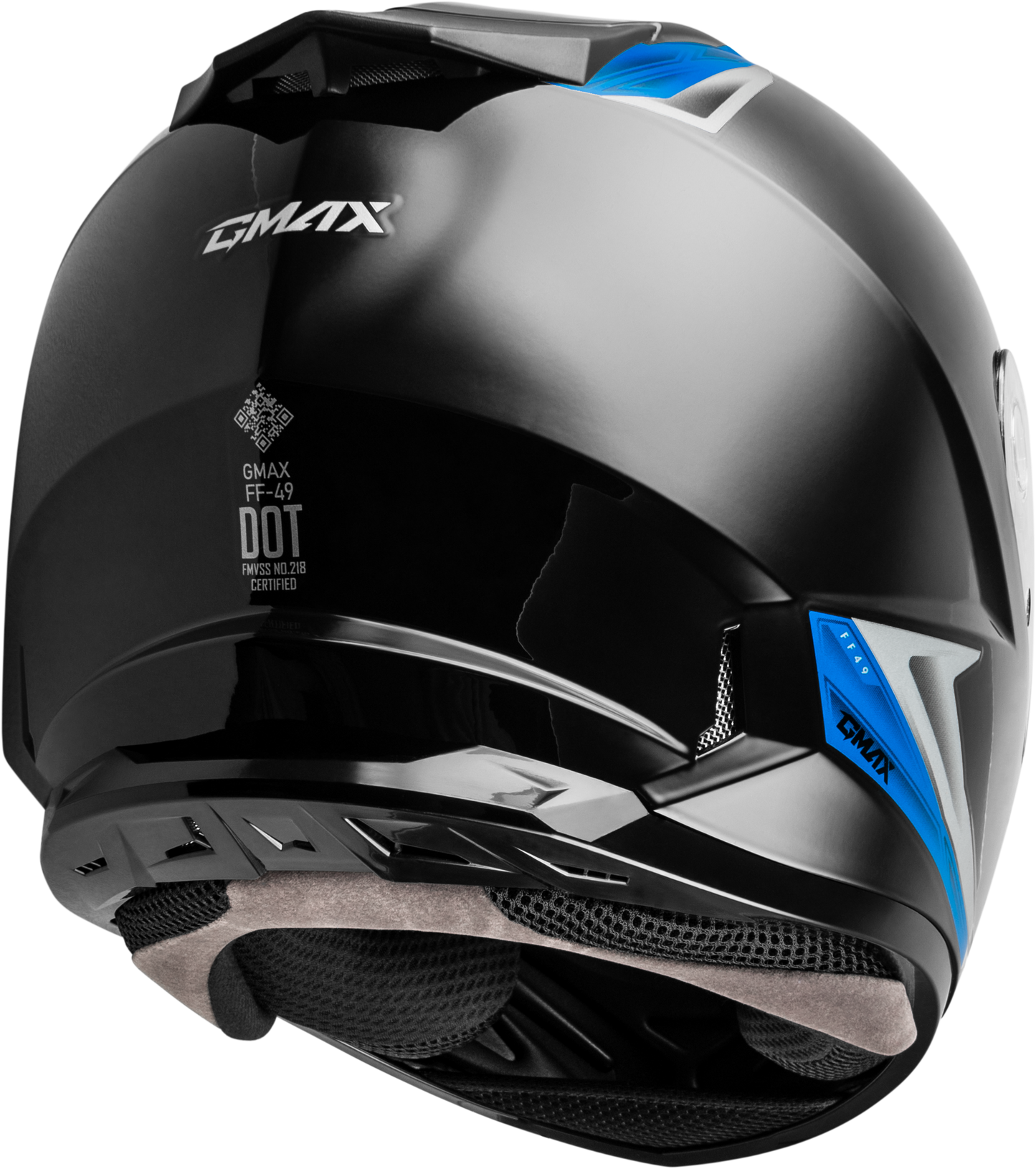 Ff 49 Syth Helmet Black/Blue Md