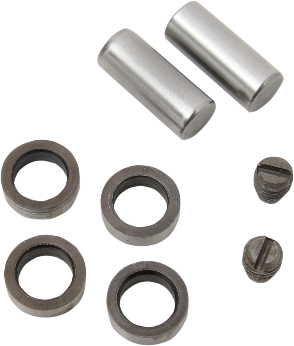 COLONY Hardware - Handlebar/Throttle/Spark Roller/Pin - Kit - '54-'74 Harley-Davidson 8924-8