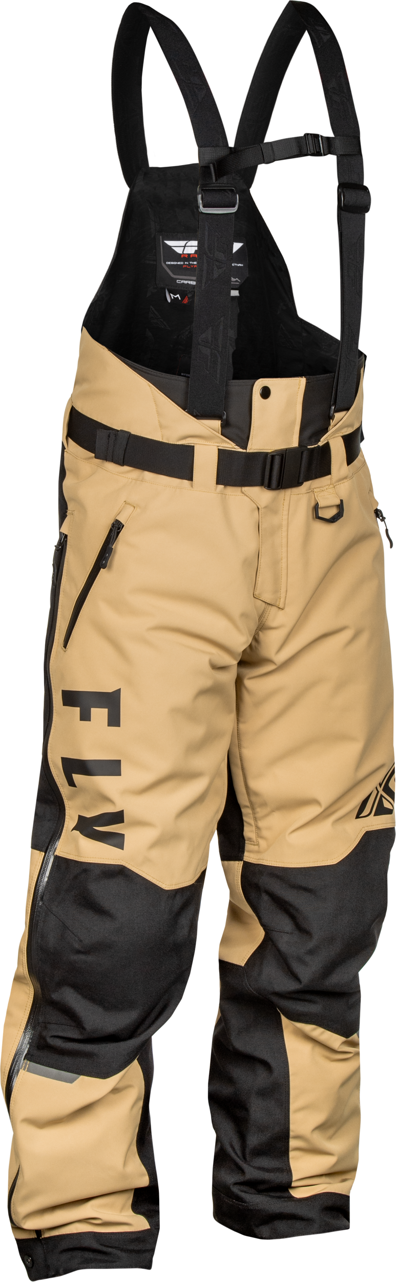 Carbon Bib Black/Tan Lg